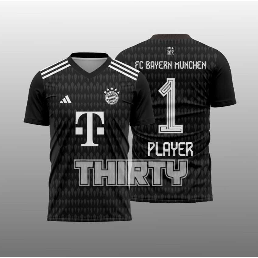 JERSEY FC BAYERN MUNCHEN KIPER 2023 2024 FREE NAMA DAN NO PUNGGUNG