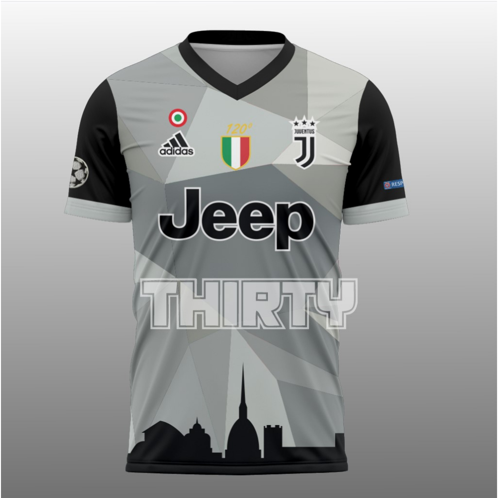 JUVENTUS GEOMETRICO CONCEPT FREE NAMA DAN NOMER PUNGGUNG