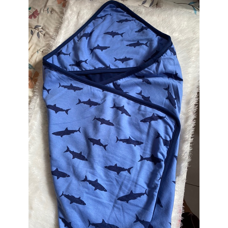 [NEW] SELIMUT NEWBORN HOODIE BLANKET NEWBORN KUBIK.KAL BUAT BAYI PULANG DARI RS