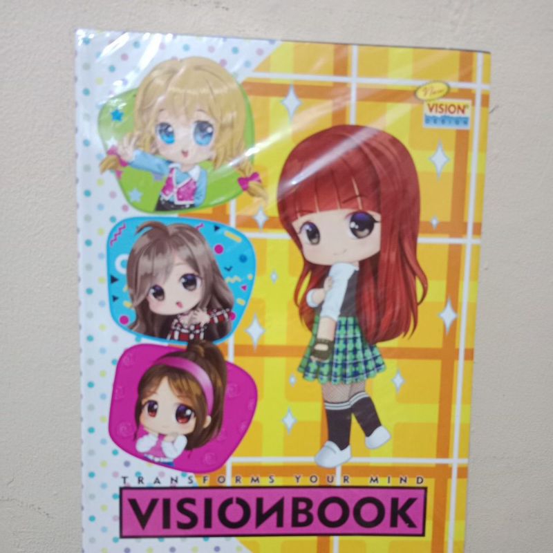 stokreadysiapkirim 1pak buku tulis / book / buku vision 38 / buku tulis / vision / vision38 / vision