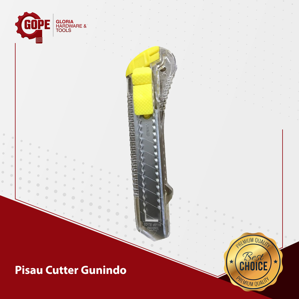 

Pisau Cutter Piso Kater Besar Gunindo