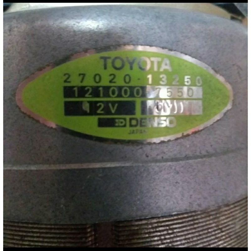 alternator assy kijang grand 27020-13250 ori baru 12V 40A