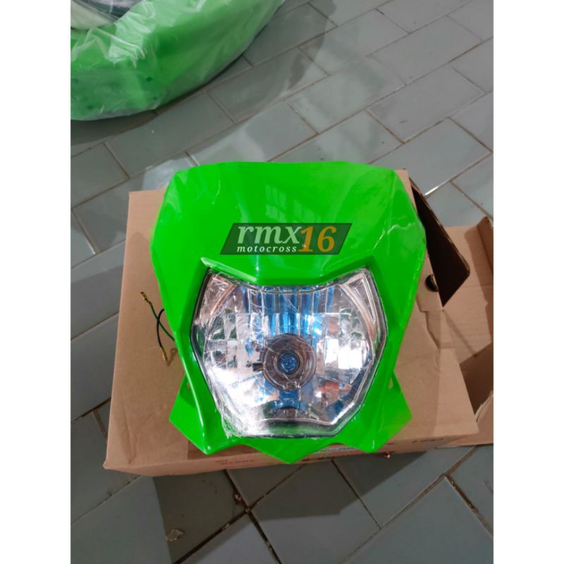Headlamp klx 150 bf lampu depan KLX BF Dtracker new Reflektor lampu standar klx 150 bf