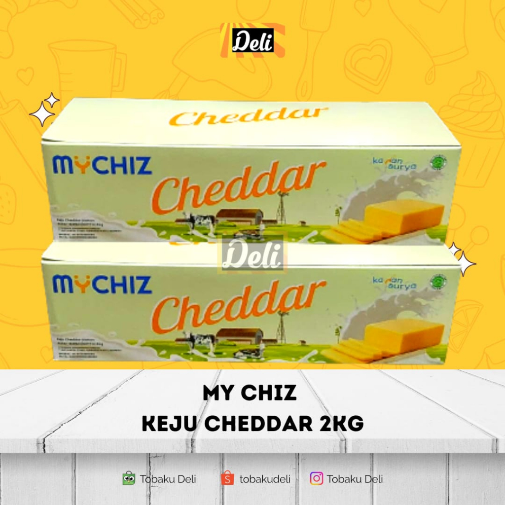 

My Chiz Keju Cheddar Balok Blok Serbaguna 2kg