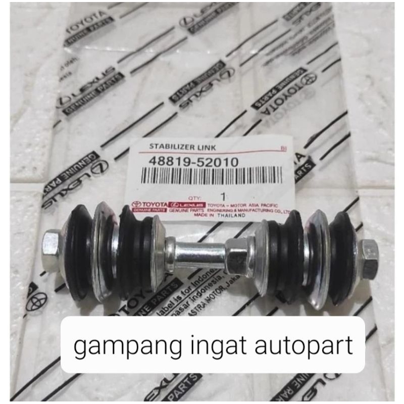 Link Stabil Stabilizer Link Toyota Vios Lama Gen 1 All New Vios Yaris Gen 3 ASLI