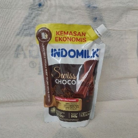 

INDOMILK Susu Kental Manis COKLAT POUCH 545 gr , POUCH BESAR SKM expired Maret 2025