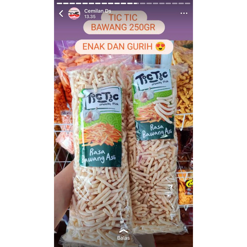 

Snack kiloan tik tik