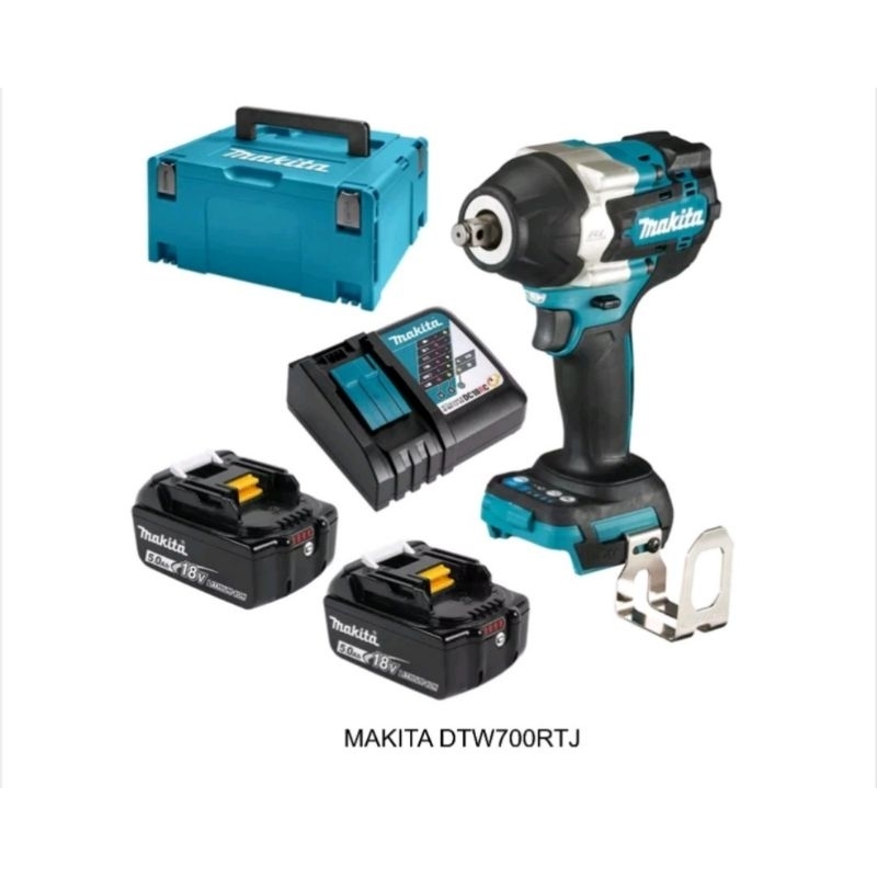 Makita DTW700RTJ Cordless Impact Wrench DTW 700 RTJ - DTW 700