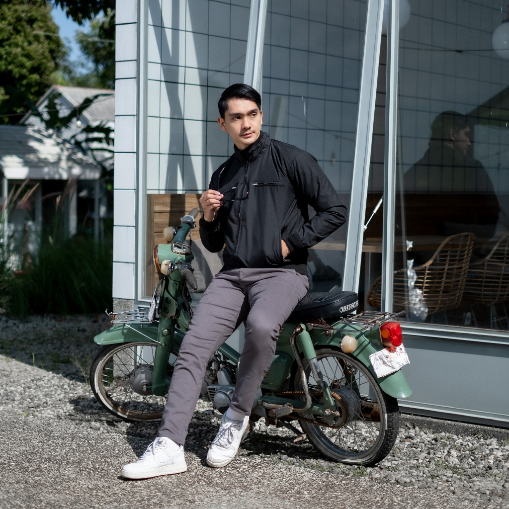 BAPIN Ravva Jaket Motor Pria Daily - Jaket Motor Harian Pria