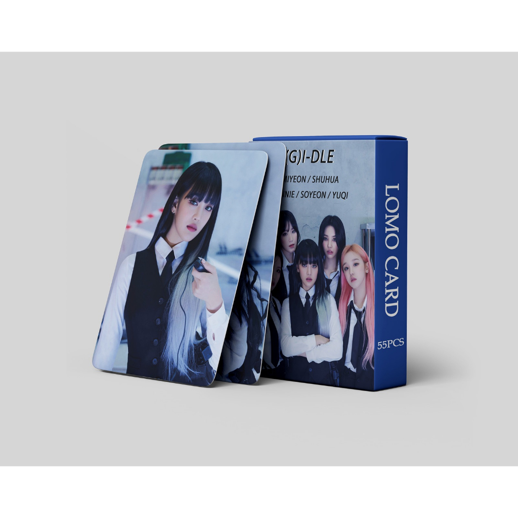 [kstuffind] G-IDLE PHOTOCARD LOMO CARD PHOTO KARTU FOTO PC MURAH 54 PCS 54PCS