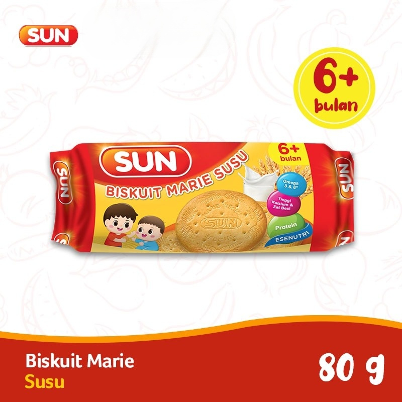 

[80 Gram] SUN Marie Biscuit 80 gr