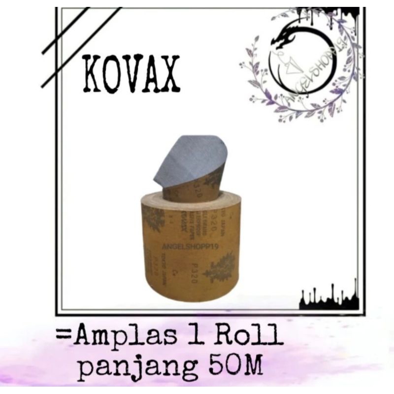 Amplas Roll KOVAX NO 320 Kertas