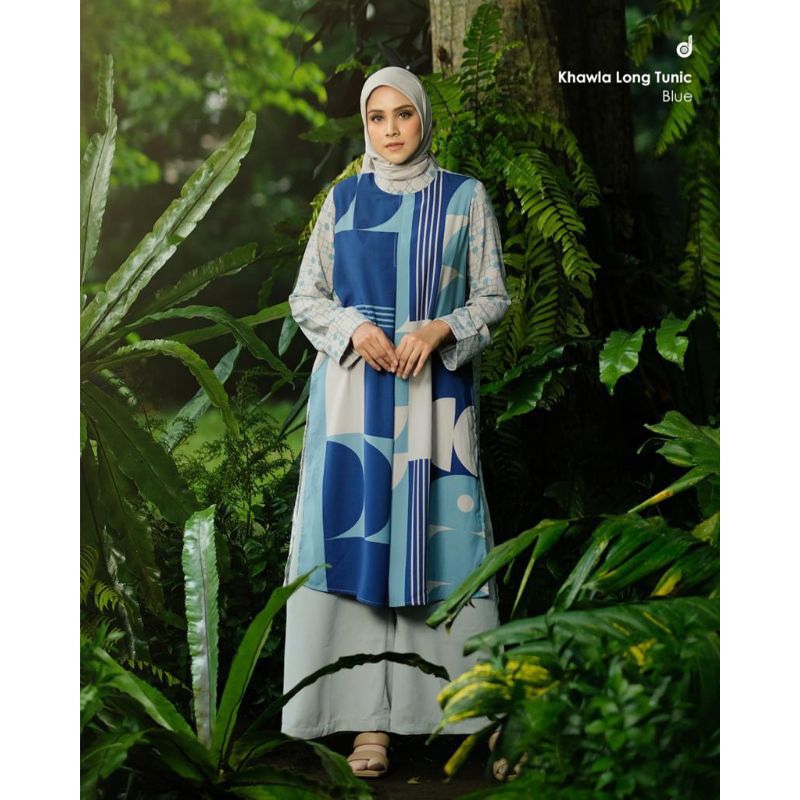 Tunik Deenay Khawla Blue Original