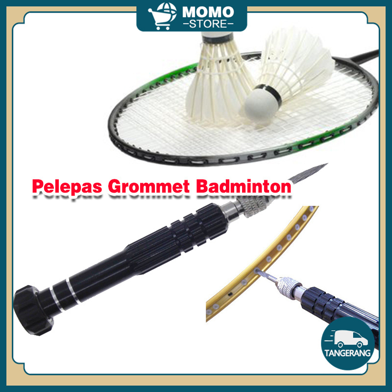 Stainless Alat Pelepas Grommet Badminton / Alat Penghilang Grommet Raket Badminton / Tenis