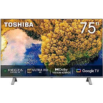 Toshiba Smart TV 75 Inch 75C350LP 4K UHD- MaxiStrore