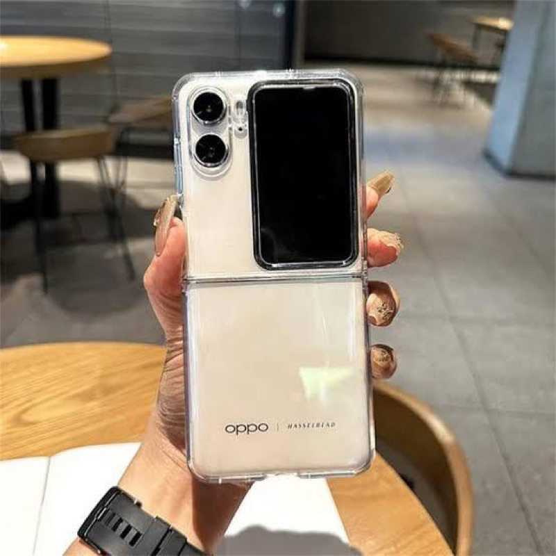 SAMSUNG GALAXY Z FOLD 2/OPPO FIND N3/FIND N3 FLIP/FIND N2 FLIP HARDCASE BENING DOVE TRANSPARAN