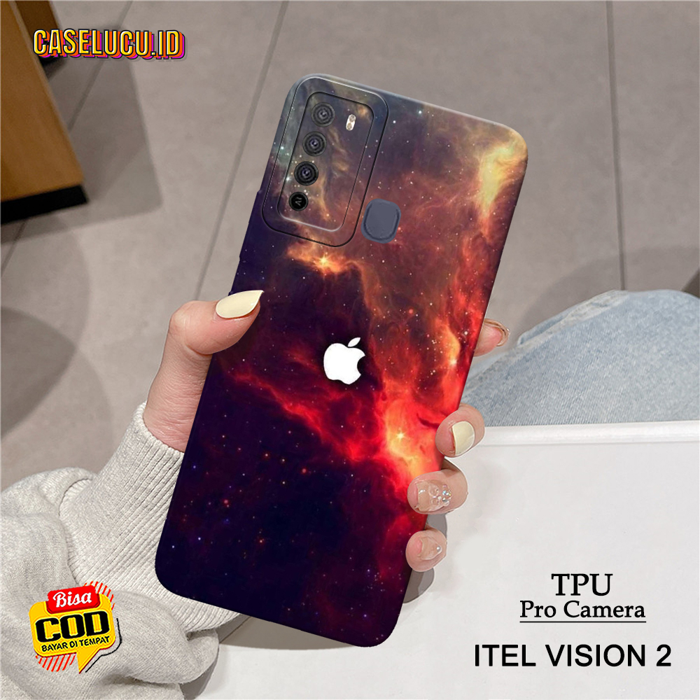 Softcase Hp Itel Vision 2 Terbaru - Fashion Case Branded - Case Itel Vision 2  - Casing Hp Itel Visi