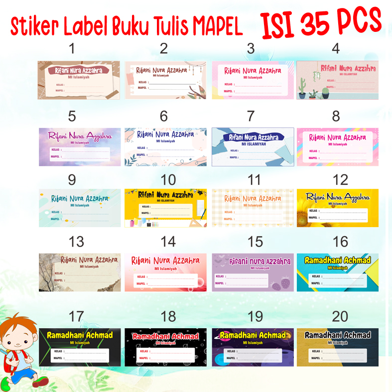 

stiker Buku KECE isi 35 stiker