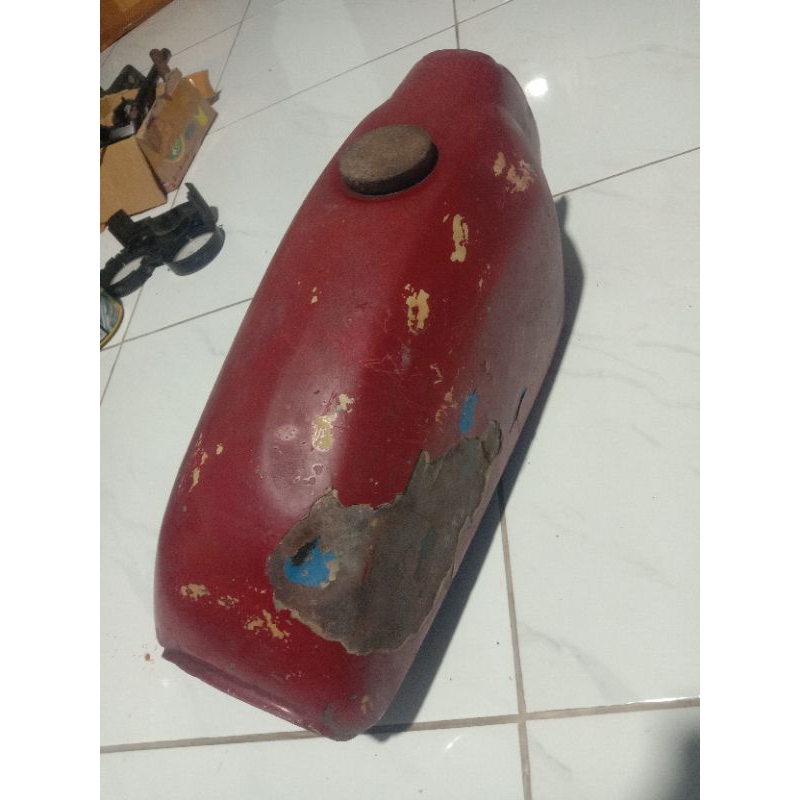 Utuh tangki ts100 er 6speed 80n fuel tank tengki original