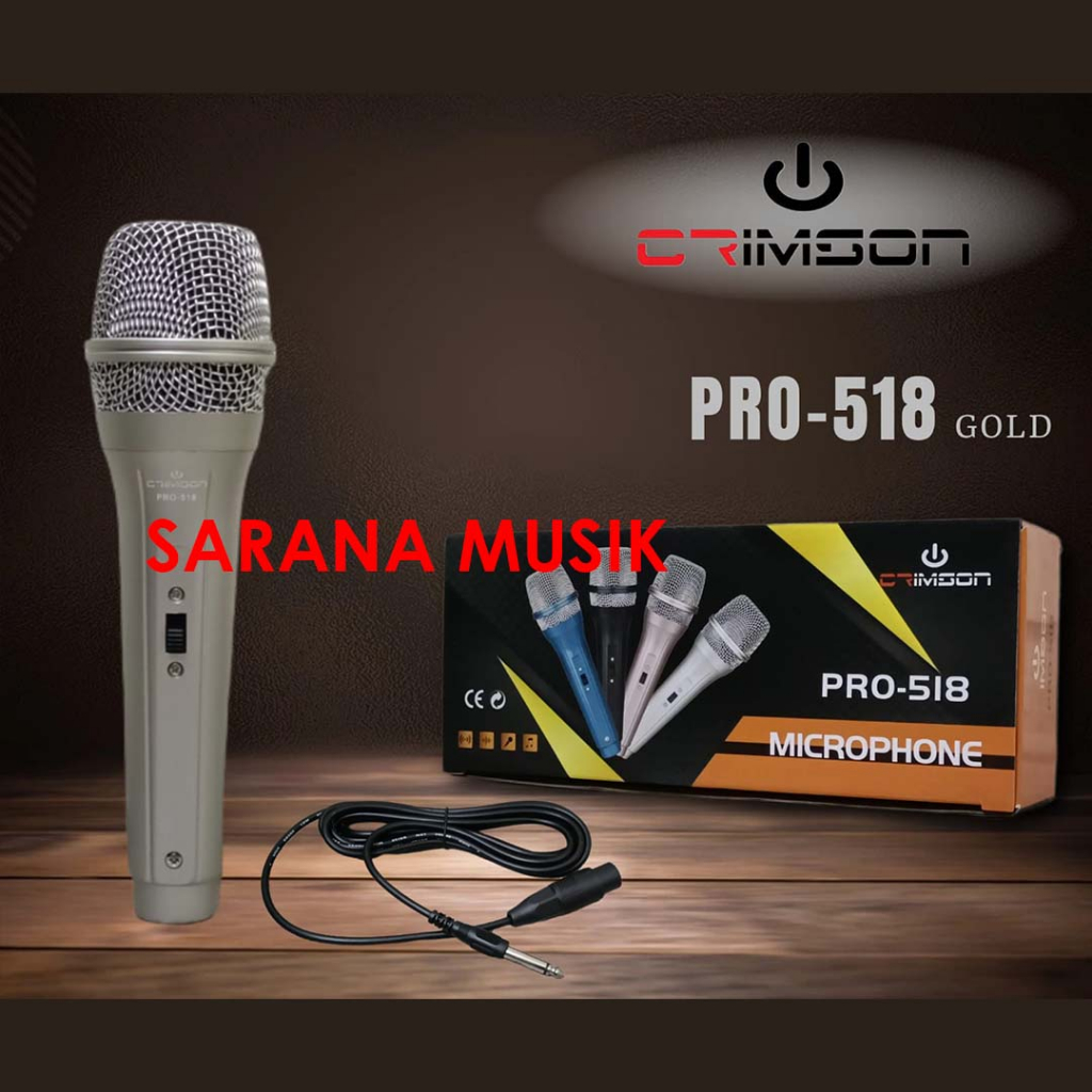 Mic Kabel Crimson PRO 518 Crimson PRO518 Mic Crimson PRO-518 Original