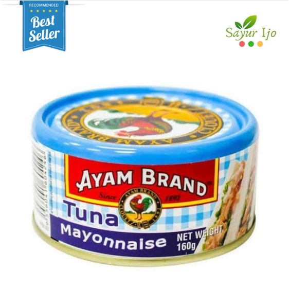 

Ayam Brand Tuna Mayonnaise 160 Gram Ikan Larutan Mayo Kaleng Instant