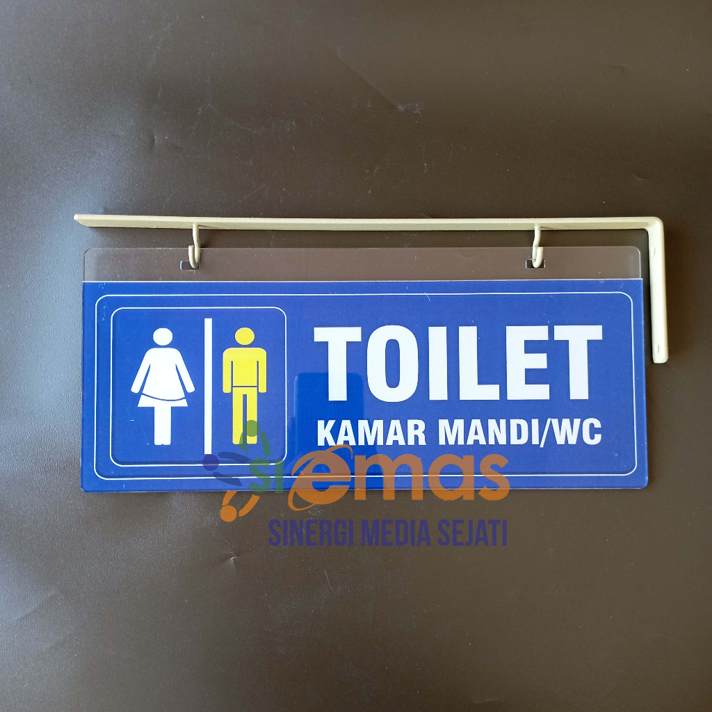 

Akrilik Tanda Toilet Umum | Papan Gantung Tanda Toilet | Akrilik Gantung Nama Ruang | Gantungan Kamar Mandi WC