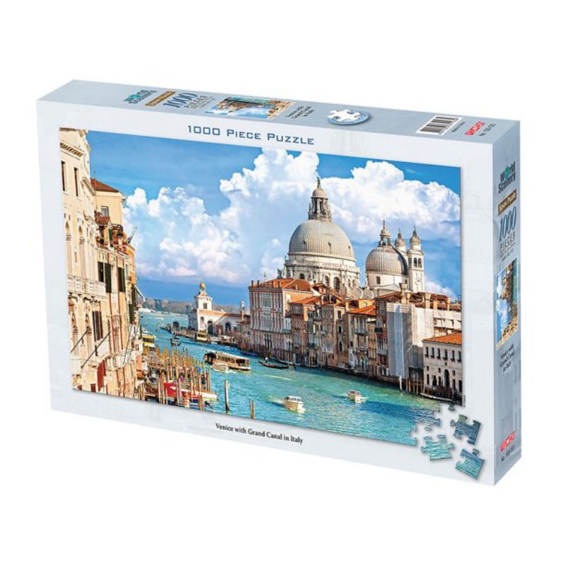 Puzzle 1000 pcs Tomax Venice With grand canal Italy - Jigsaw puzzle tomax original - Puzzle edukasi 
