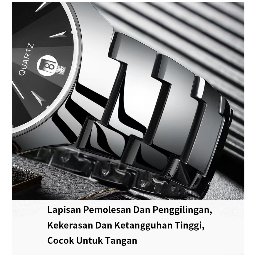 Original Aokeyo W101 Jam Tangan Wanita Original Berlian Anti Air Analog Bisnis Kuarsa Jam Tangan