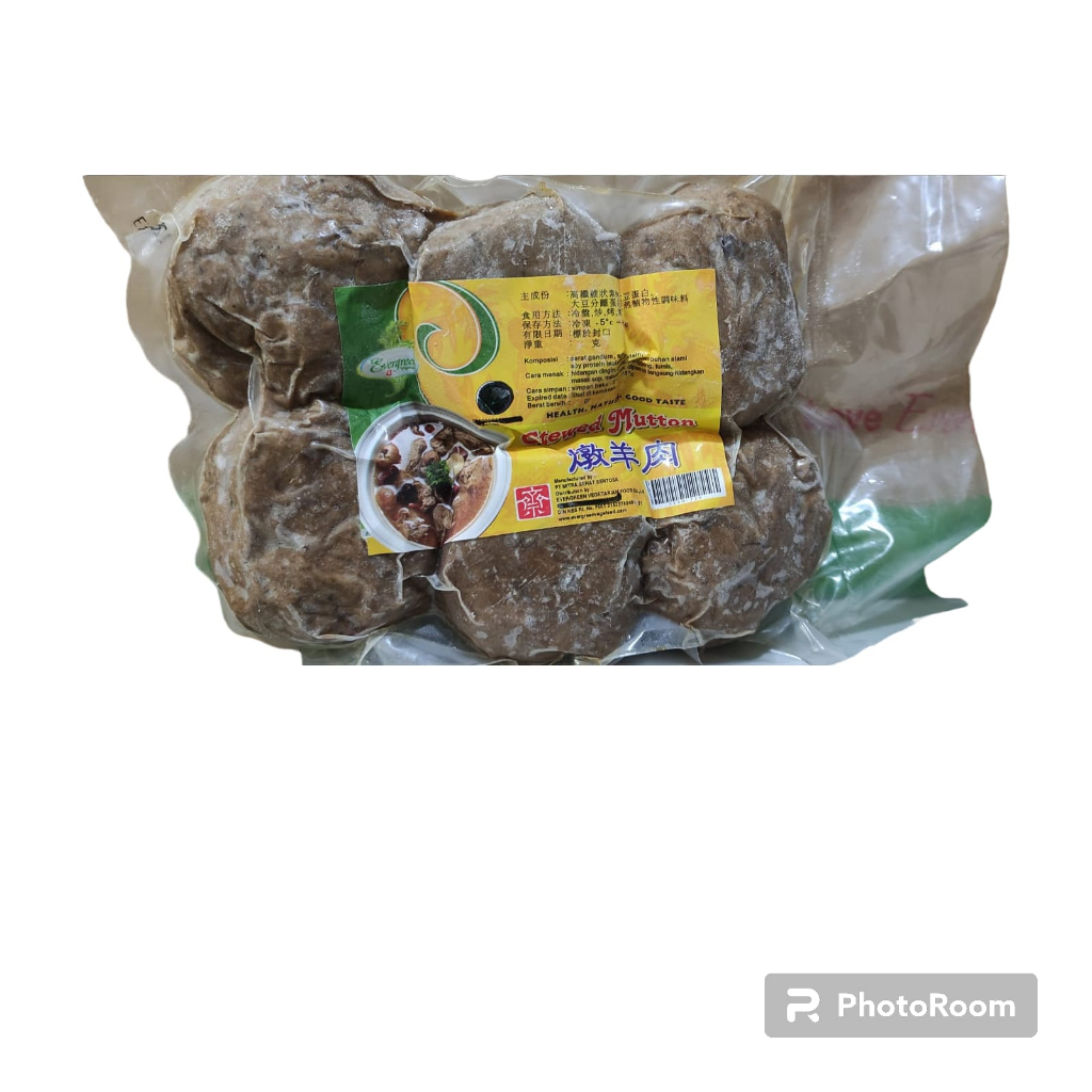 

Tian en xiang mutton jumbo 900gr / daging kambing jumbo (vegetarian & Vegan )