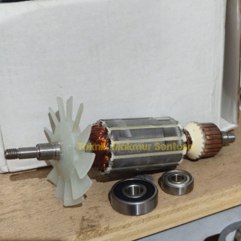 Armature untuk Mesin Gerinda  M0900B Angker Angle Grinder M0900 B Rotor M 0900 0900B