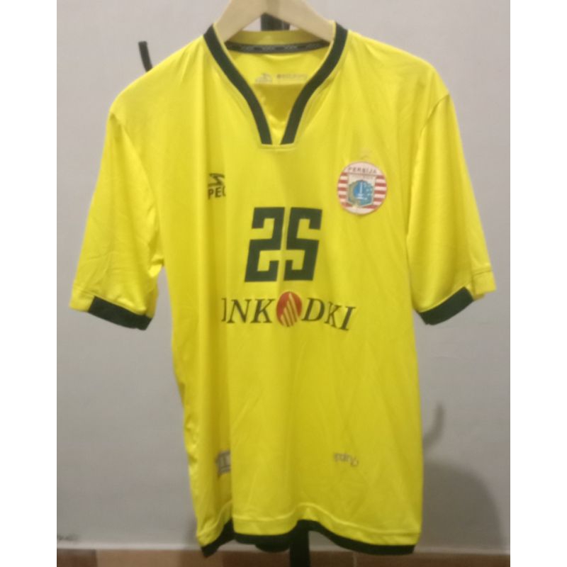 JERSEY PERSIJA JAKARTA AWAY AFC CUP 2019 NAMESET (SIMANJUNTAK) #25 SIZE L