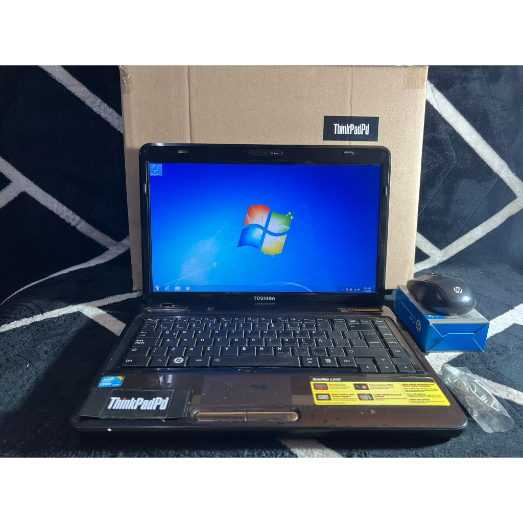 Laptop Toshiba L635 Core i5 Ram 4gb mulus Murah