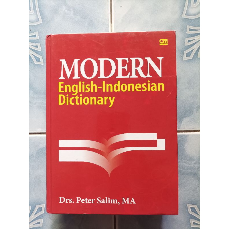 Original HC Hardcover Modern English Indonesian Dictionary karya Peter Salim