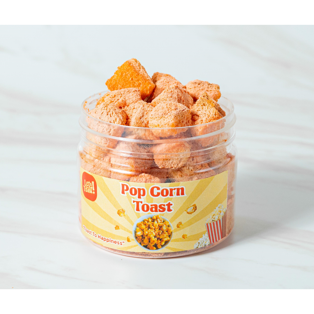 

POPCORN TOAST SAVORY KEJU