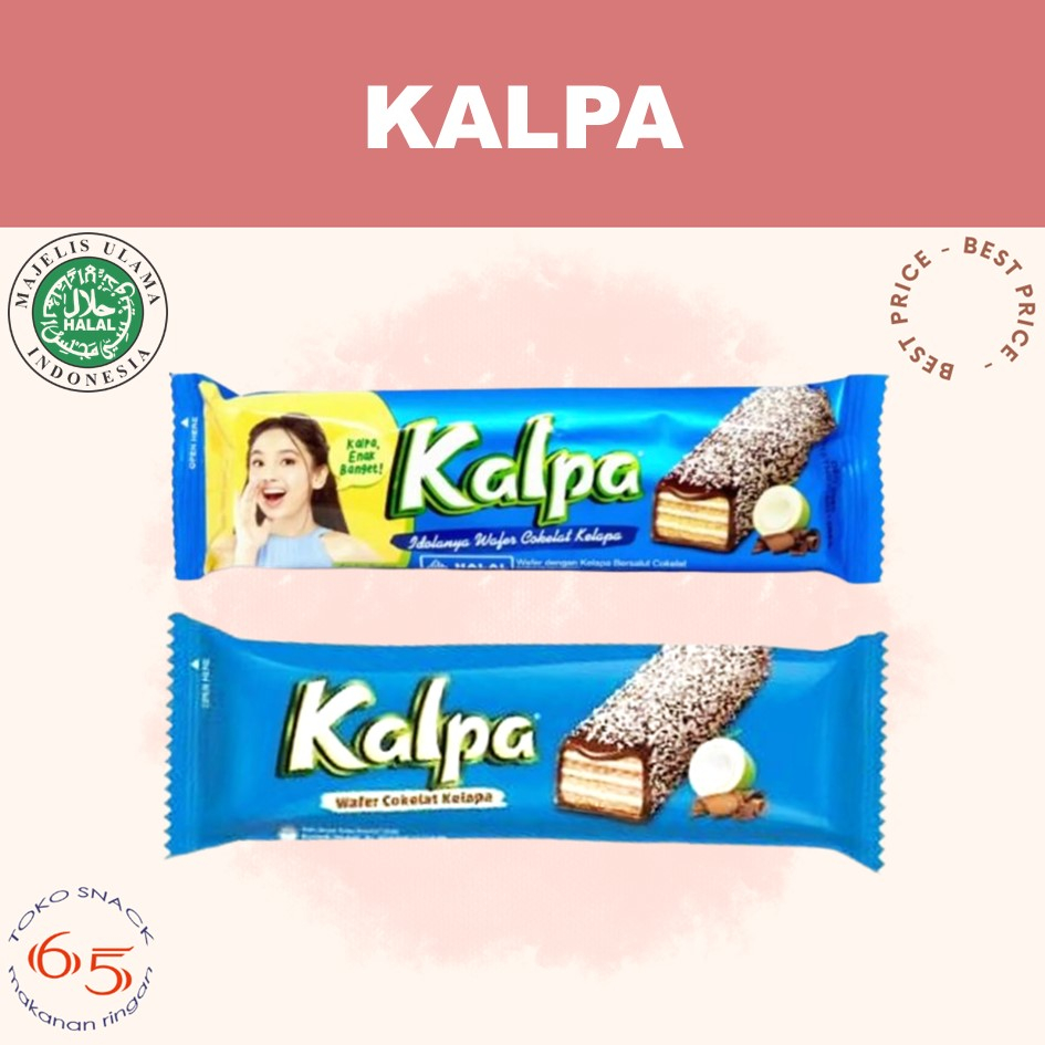 

Kalpa 22 gram. wafer coklat kelapa. PAK.