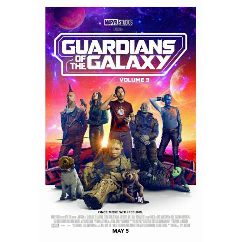 DVD GUARDIANS OF THE GALAXY 3 (2023) ORI HD