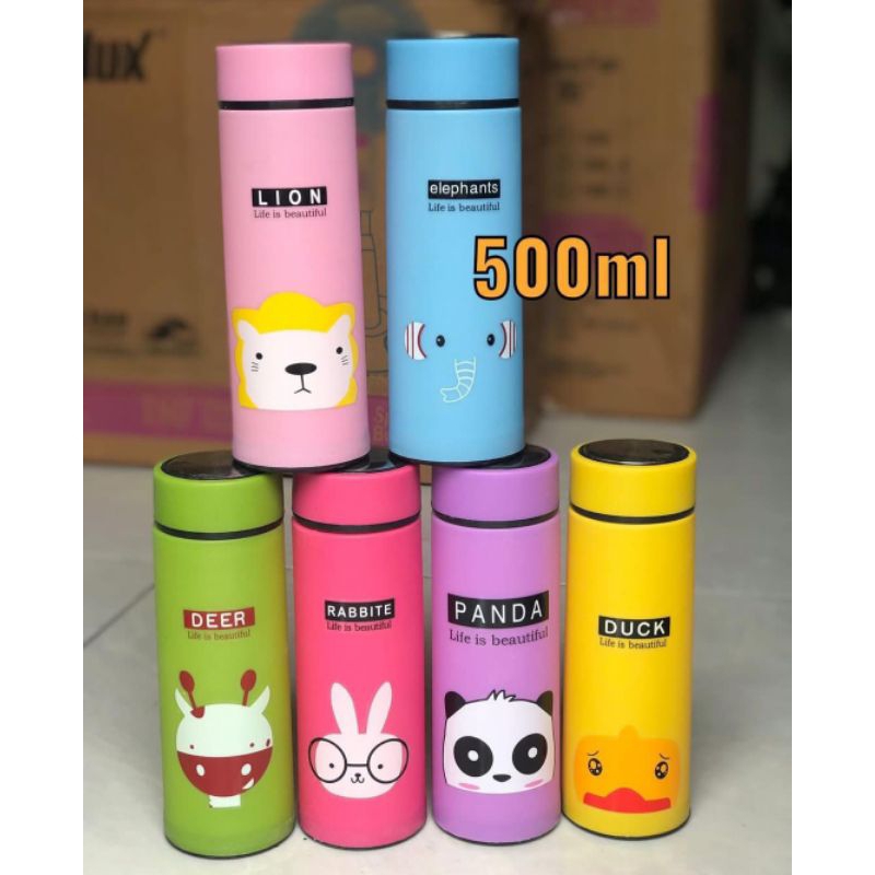 BOTOL KACA ANIMAL 500ML