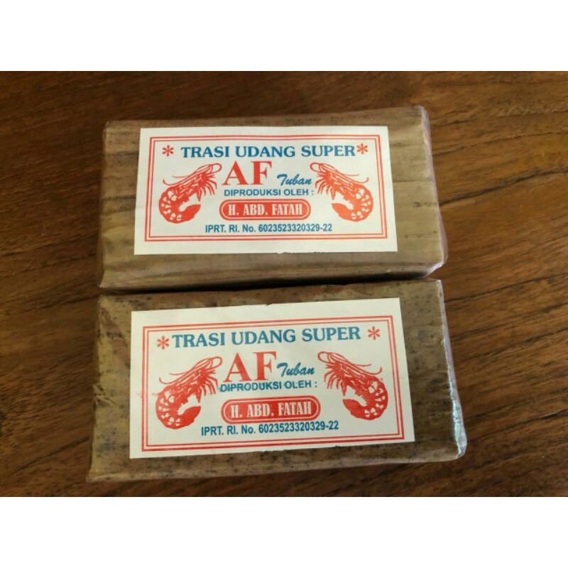 

TRASI DAUN / TRASI UDANG SUPER AF ABDUL FATAH 250GR ASLI TUBAN