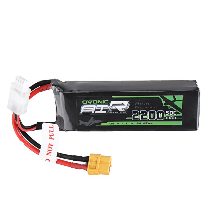 Baterai Lipo Ovonic 2200mAh 3S 50C XT60 11V - 2200mah Pro