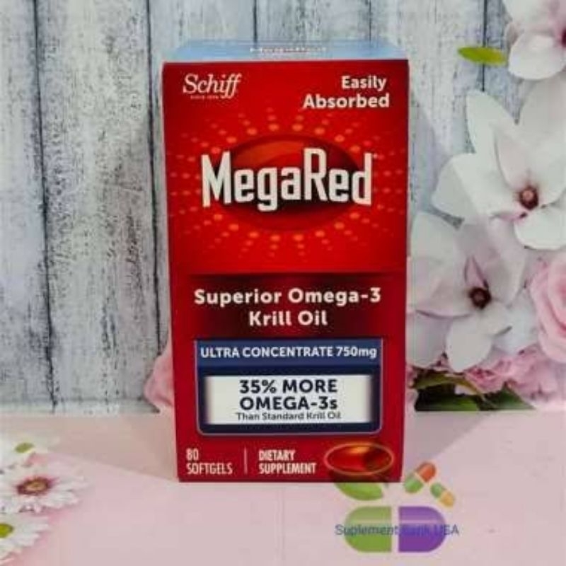 NEW MEGA RED ASLI 100% ORIGINAL MEGARED SUPERIOR OMEGA-3 KRILL OIL