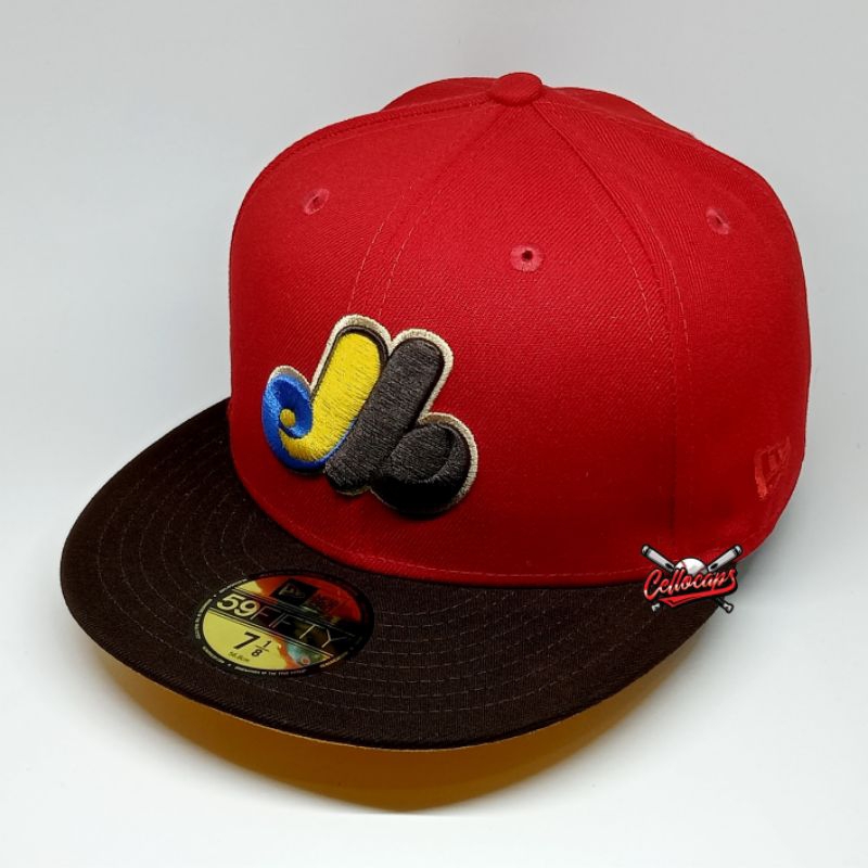 TOPI ORIGINAL NEW ERA 59FIFTY MONTREAL EXPOS 25TH ANNIVERSARY (Used) Like New
