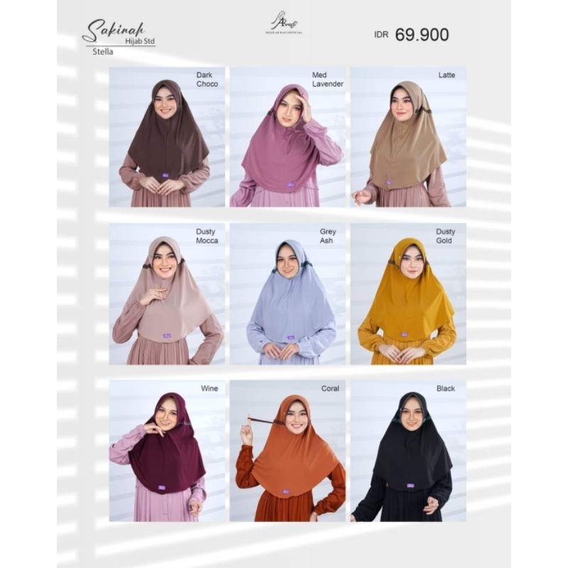 sakinah hijab std HIJAB ARRAFI terbaru √ terlaris √ jilbab hijab instan serut by hijab arrafi offici