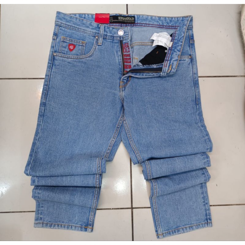 Celana Panjang Standar Hugo Gold Premium / jeans standard Hugo gold classic
