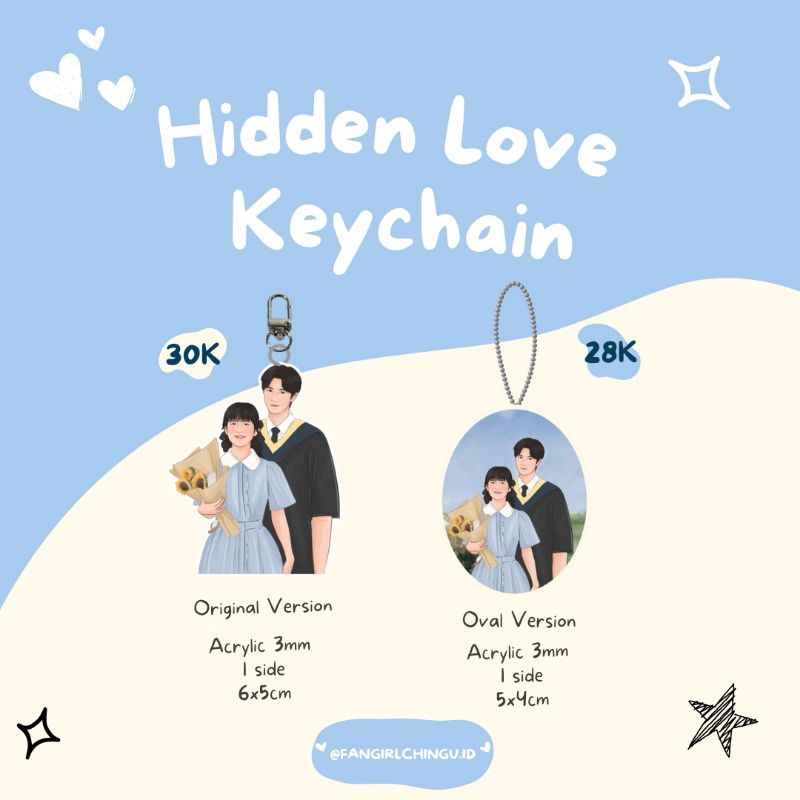 Keychain Hidden Love Drama Cina | Duan Jiaxu | Sang zhi | Chen Zheyuan | Zhao Lusi