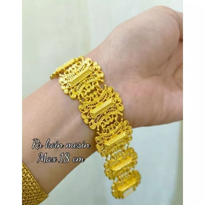 Gelang rantai kendari emas24k