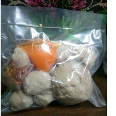 

bakso isian lengkap beserta bumbunya