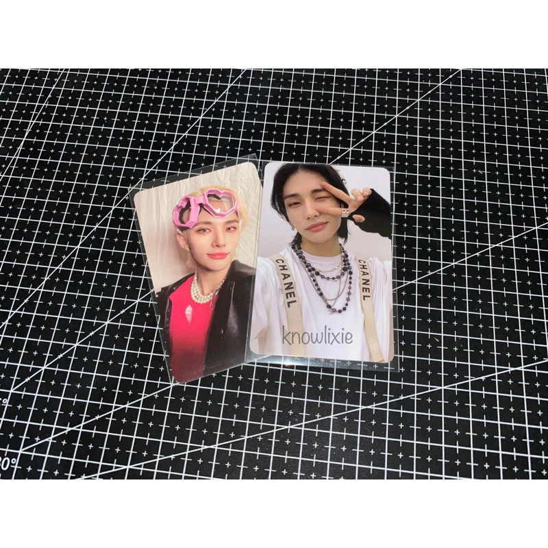 Hyunjin Chanel Noeasy + Mask Off Oddinary Photocard