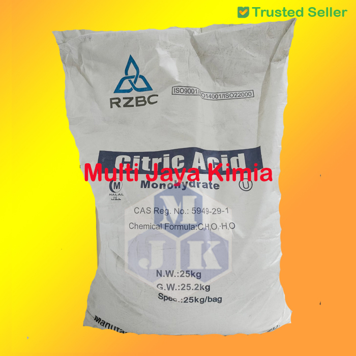 

Citric Acid Monohydrate / Asam Sitrat / Citrun 25Kg