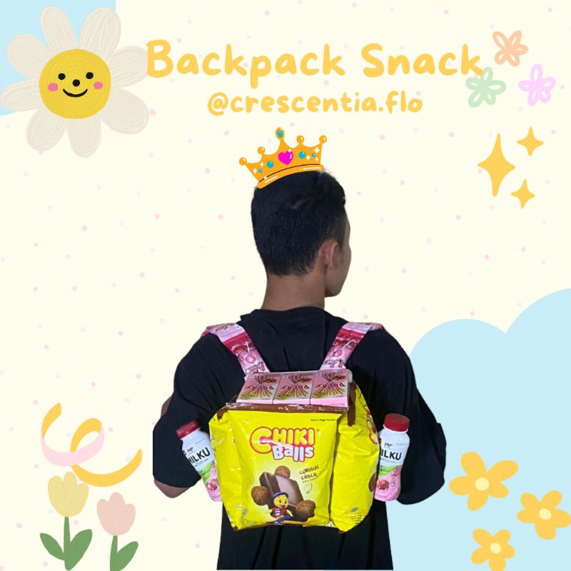 

Snack Bentuk Ransel / Backpack Snack Hits Murah Bandung