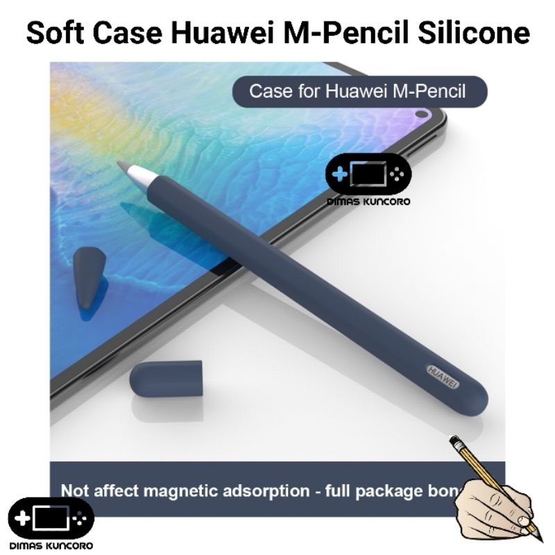 Soft Case Huawei M-Pencil silicone silikon gen 1 2 3 pro stylus casing pencil bumper